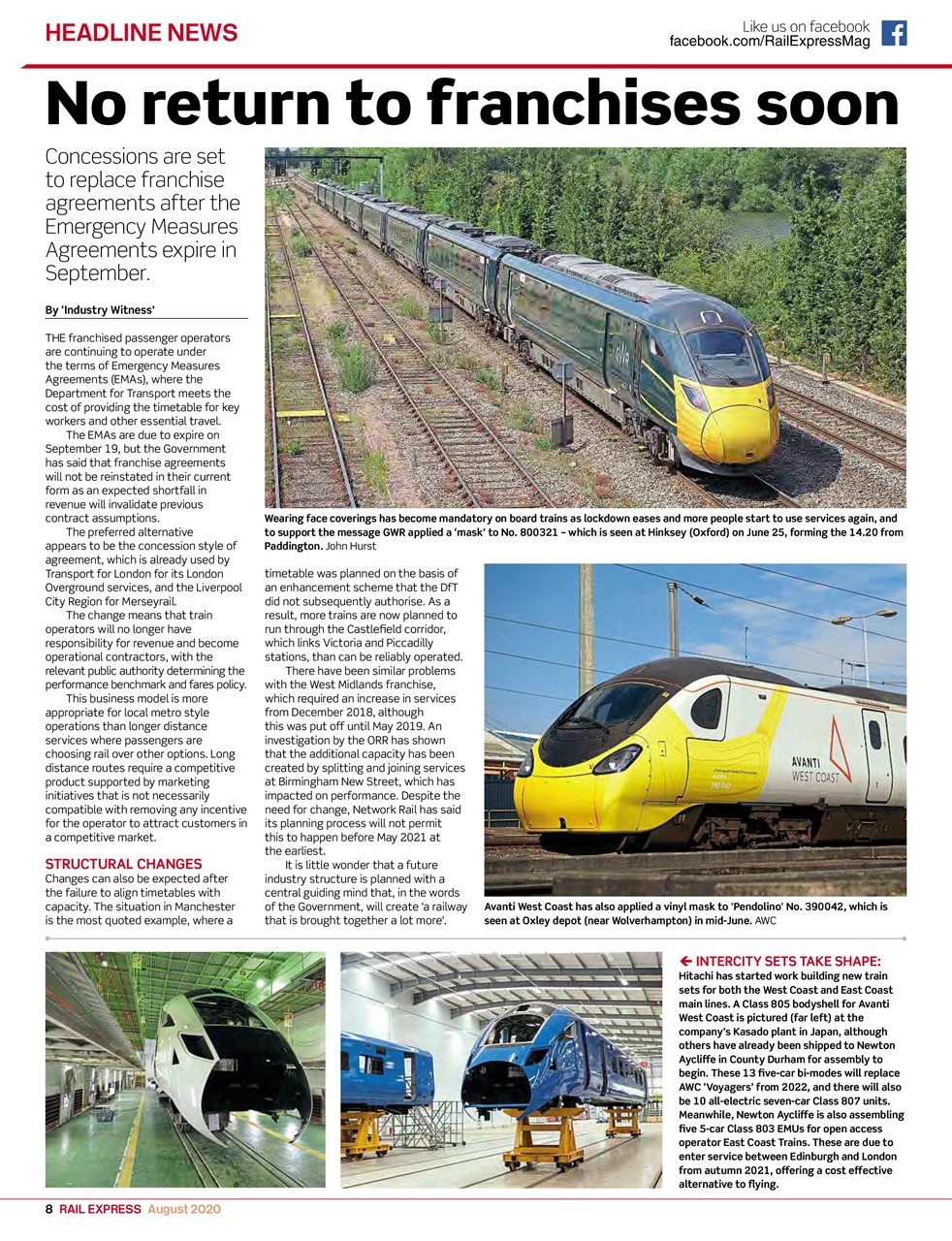 Rail Express Preview Pages