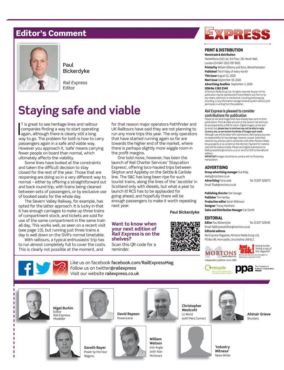 Rail Express Preview Pages