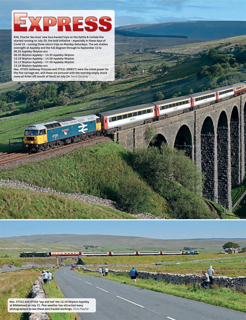 Rail Express Preview Pages