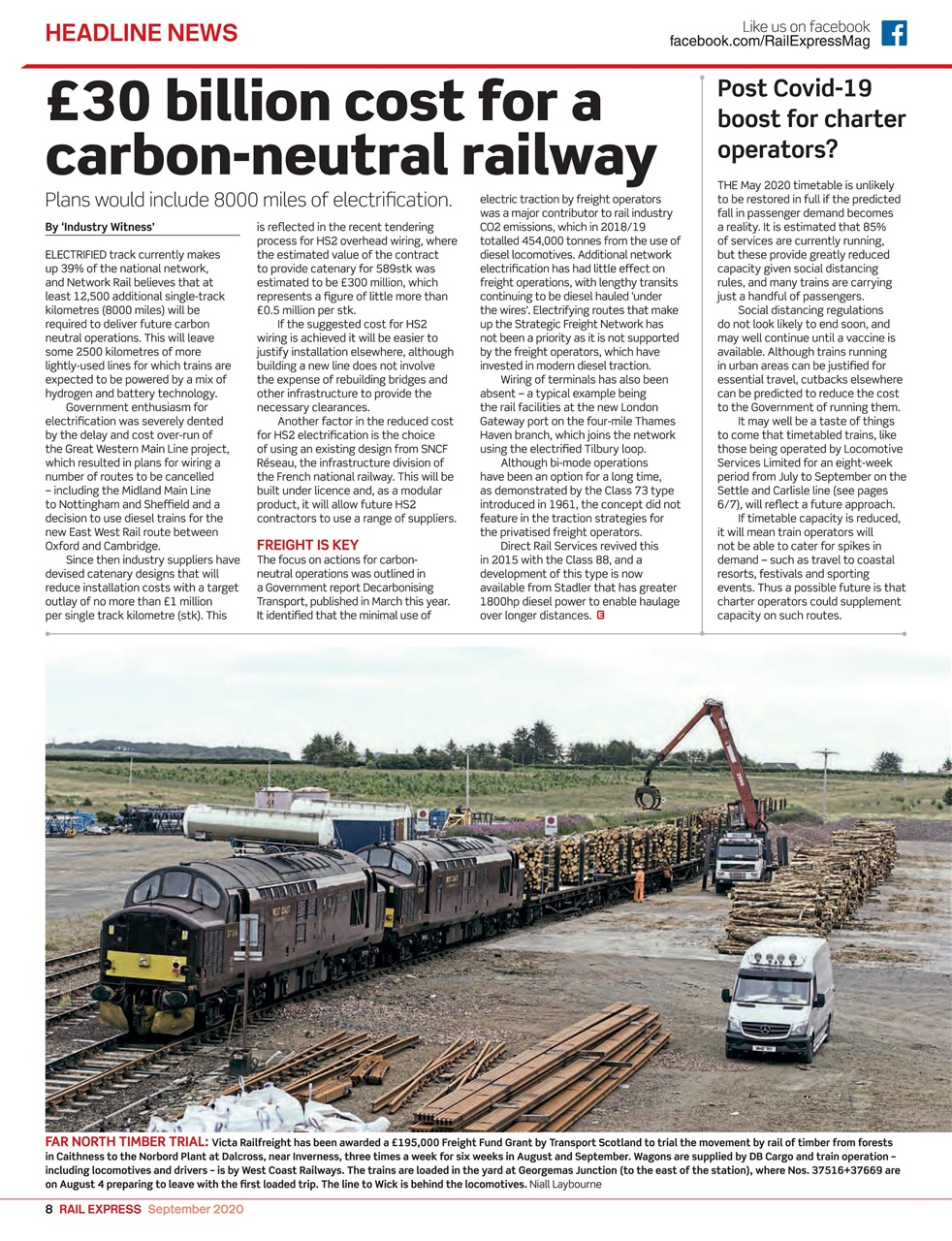 Rail Express Preview Pages