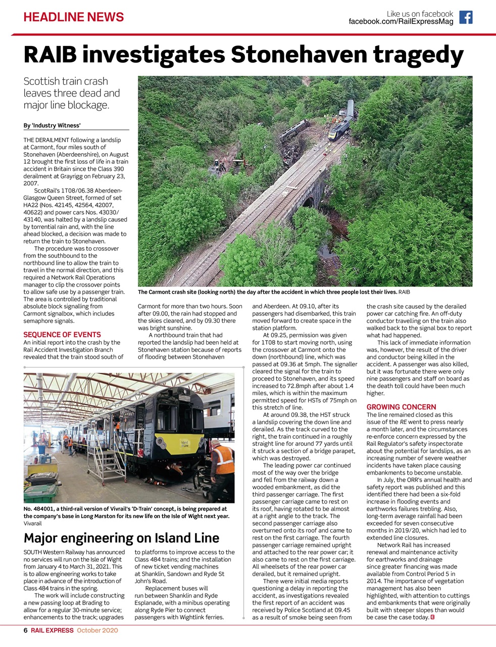 Rail Express Preview Pages