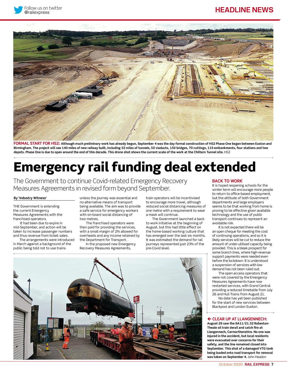 Rail Express Preview Pages