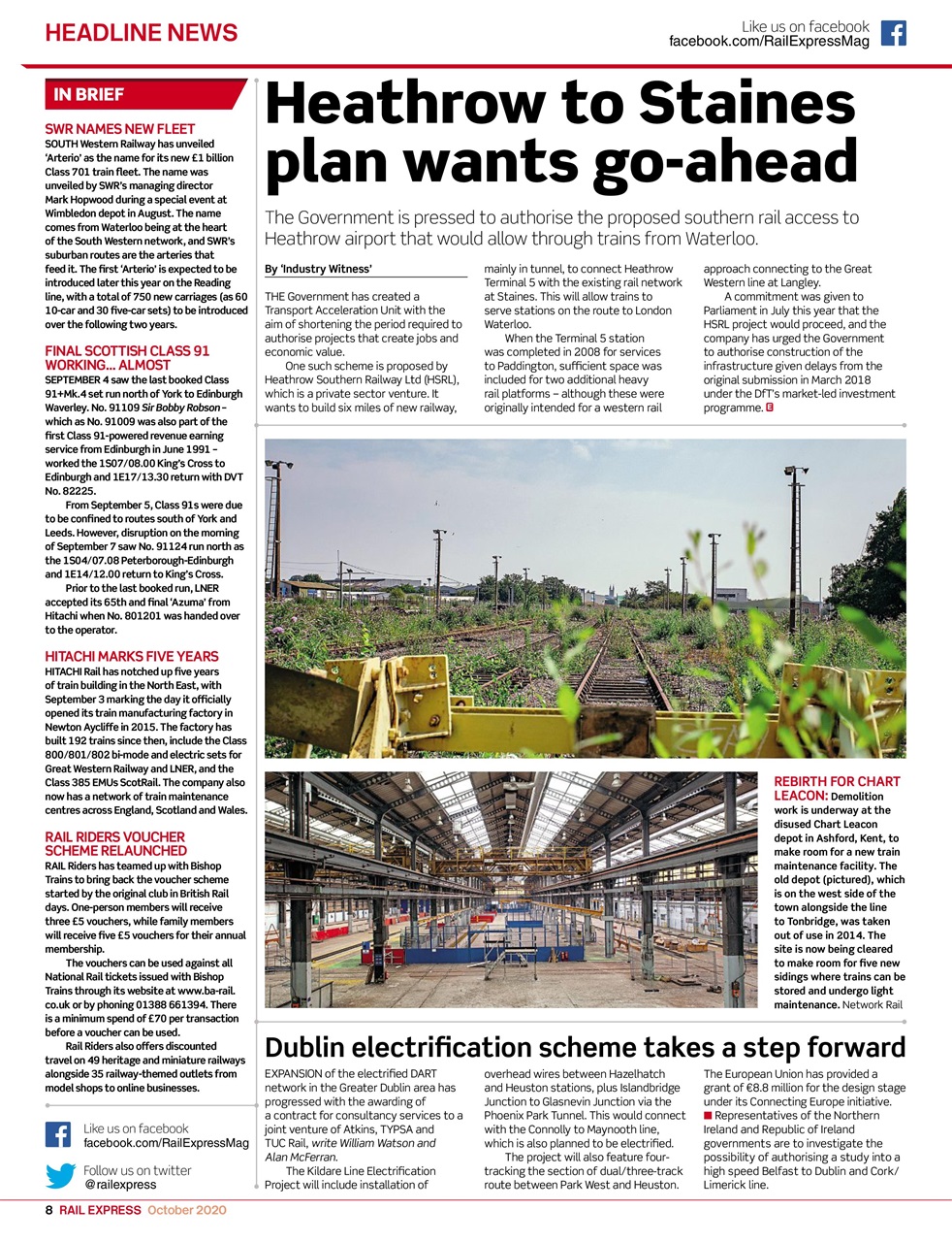 Rail Express Preview Pages