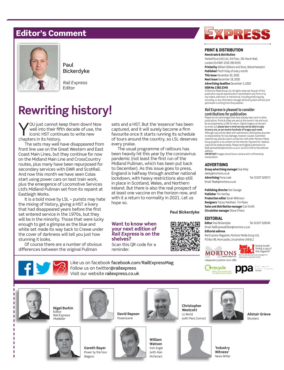 Rail Express Preview Pages