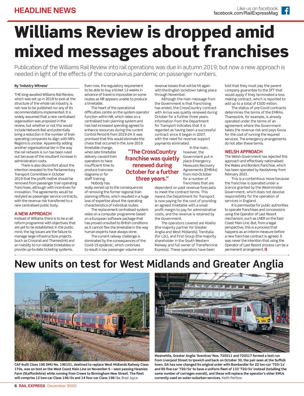 Rail Express Preview Pages