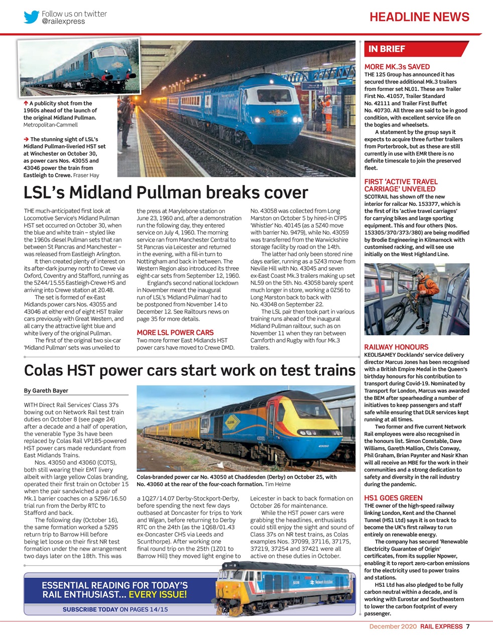 Rail Express Preview Pages