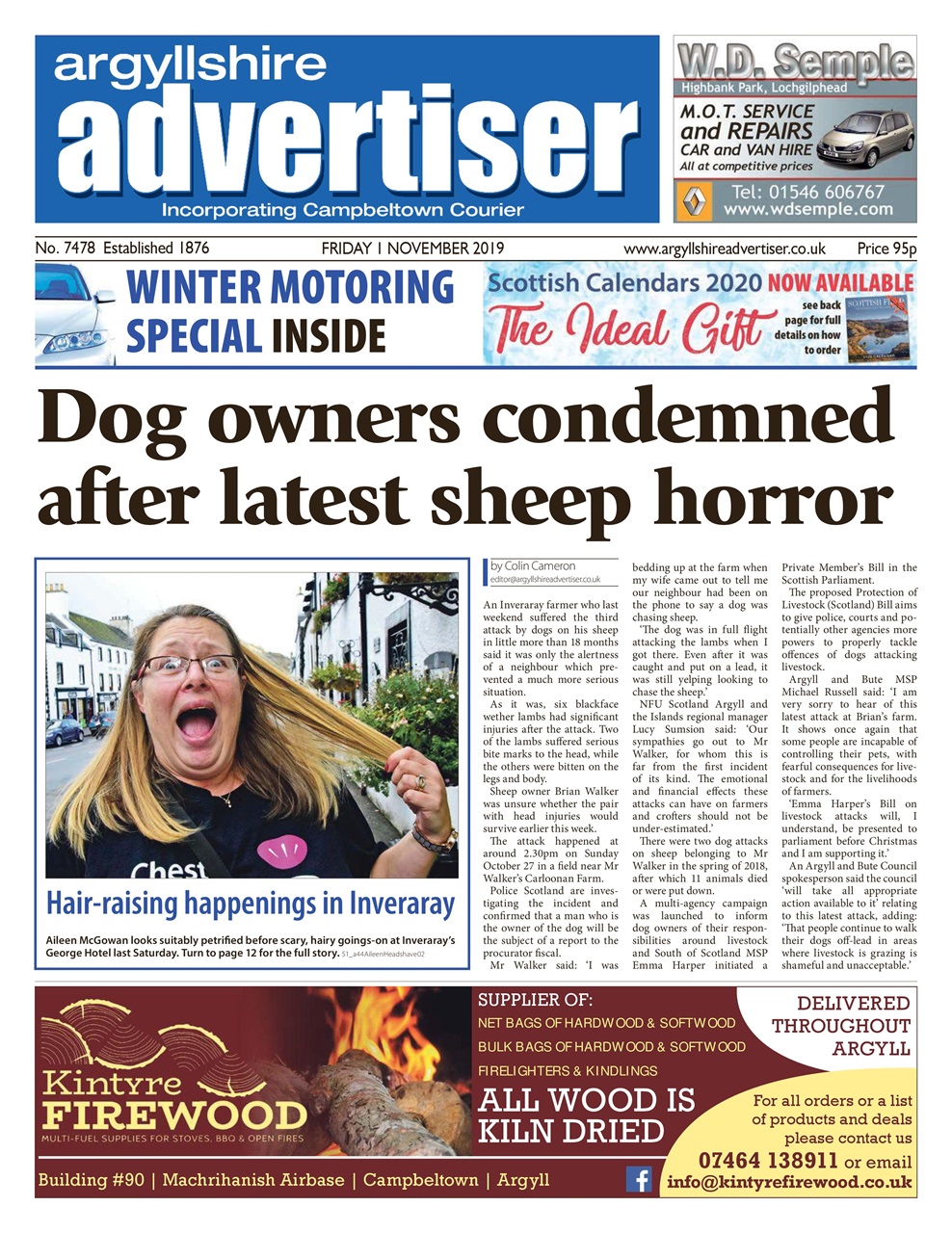 Argyllshire Advertiser Preview Pages