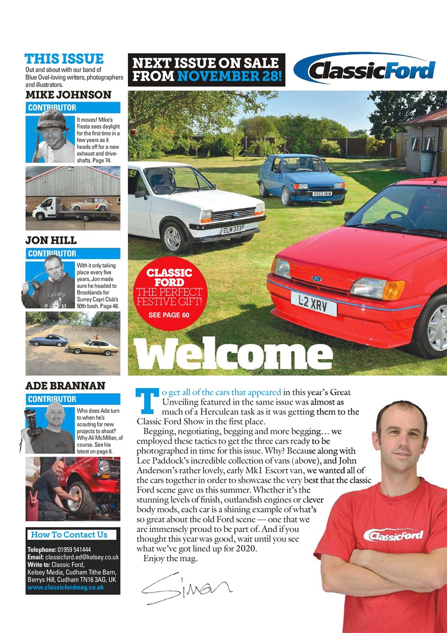 Classic Ford Preview Pages