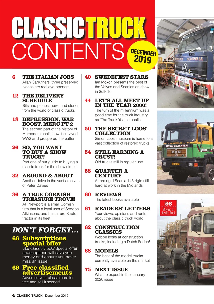 Classic Truck (OLD) Preview Pages
