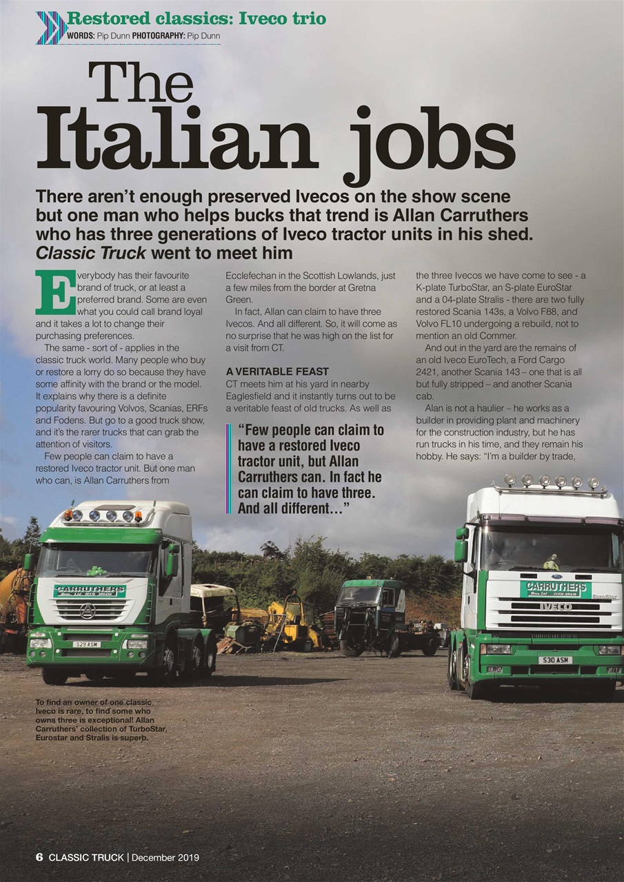 Classic Truck (OLD) Preview Pages