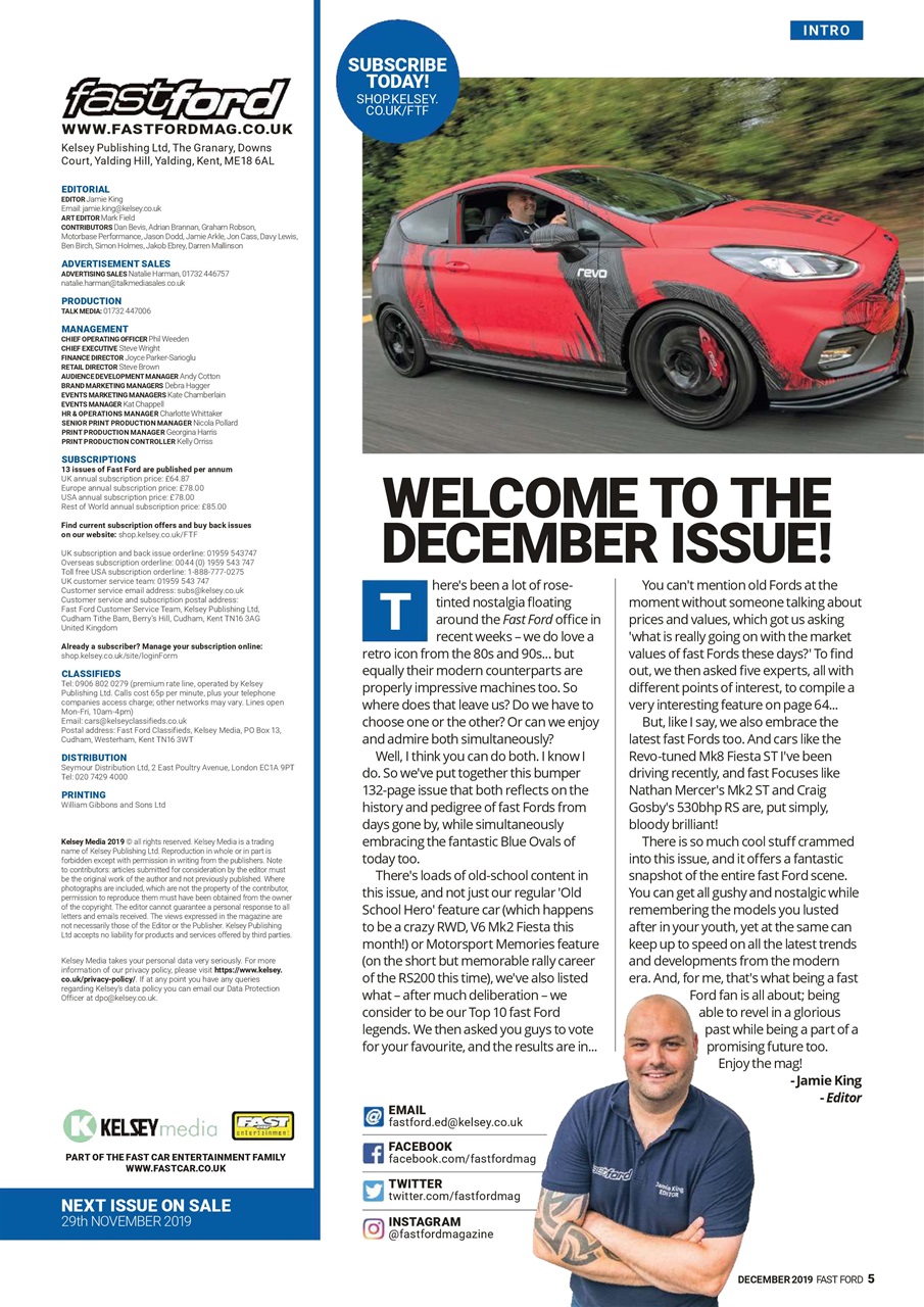 Fast Ford Preview Pages