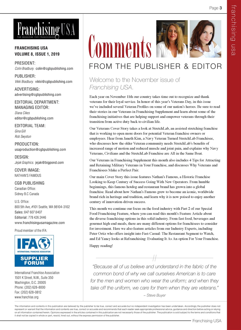 Franchising USA Preview Pages