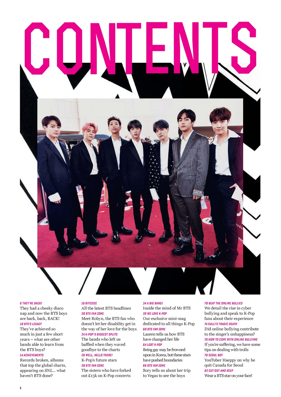 K-Pop Superstars Preview Pages