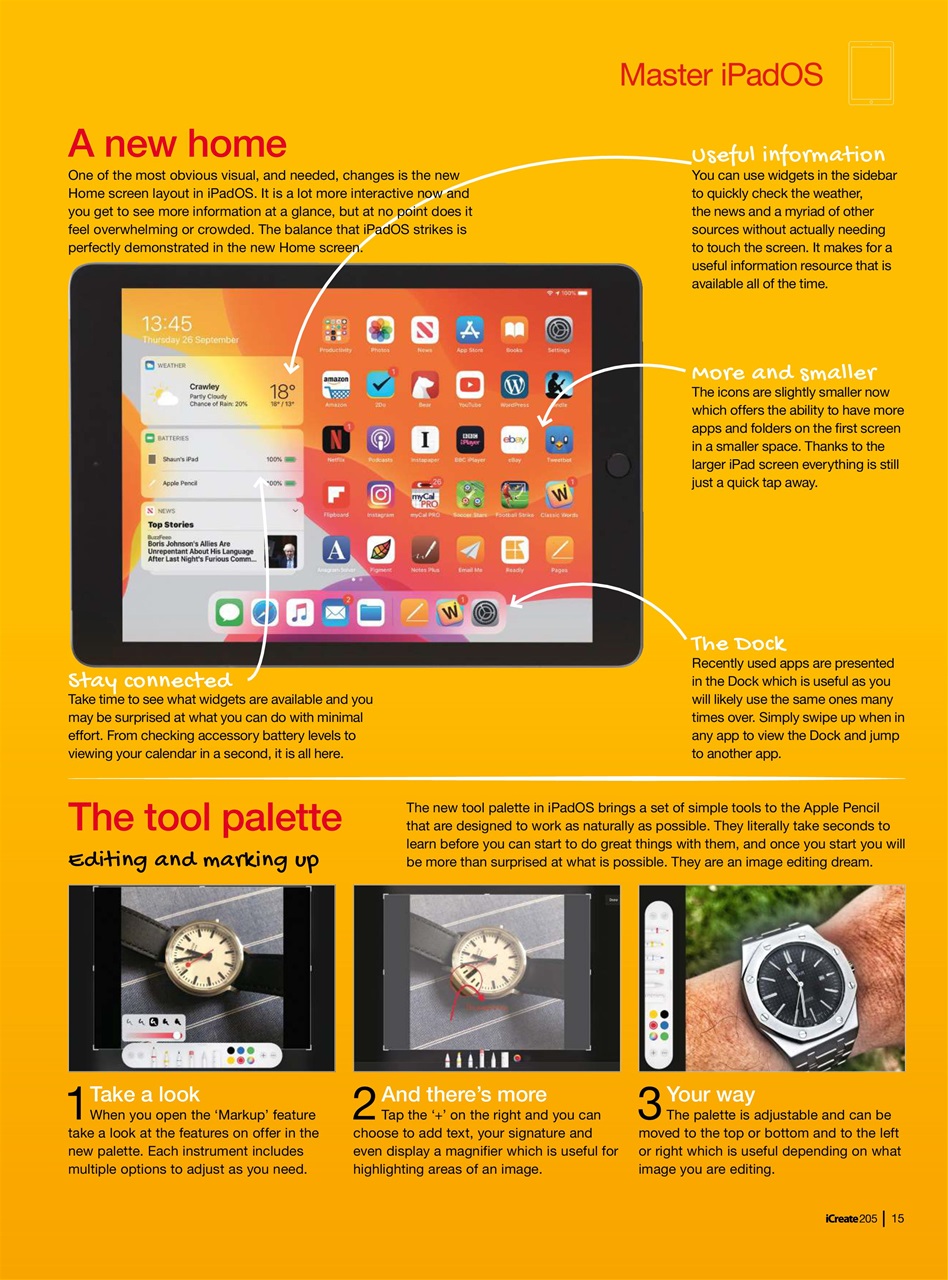 iCreate Preview Pages