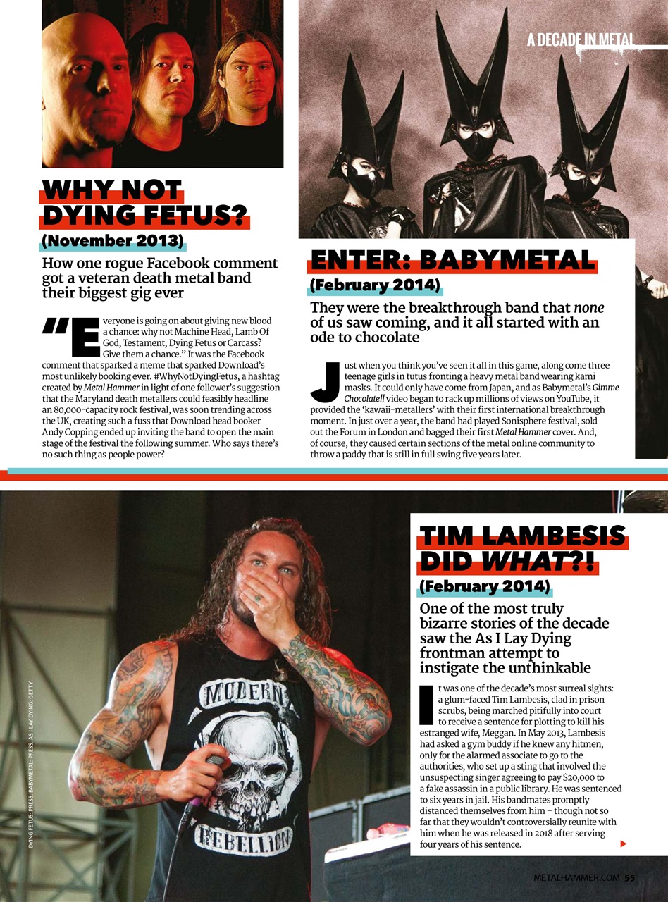 Metal Hammer Preview Pages