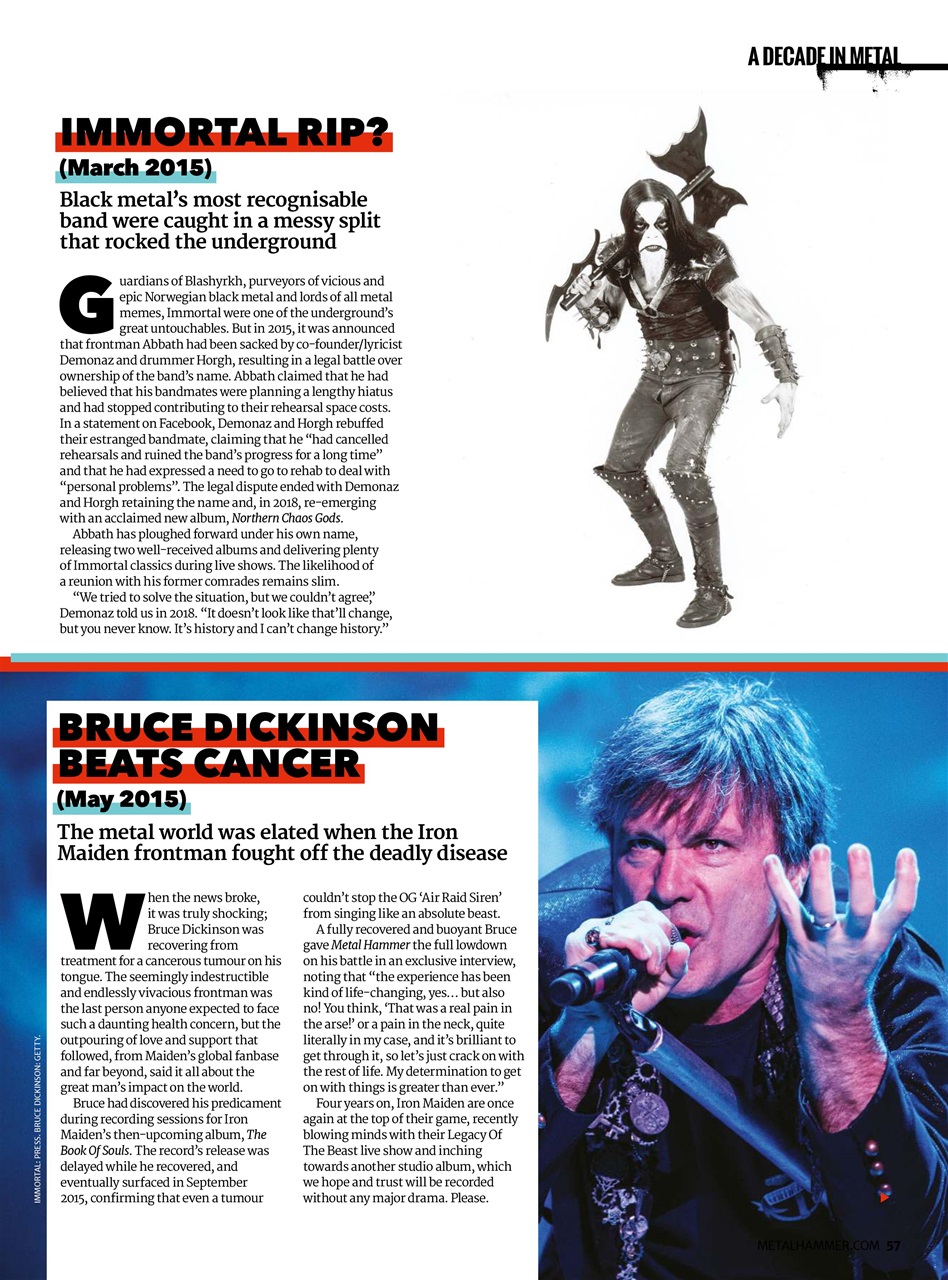Metal Hammer Preview Pages