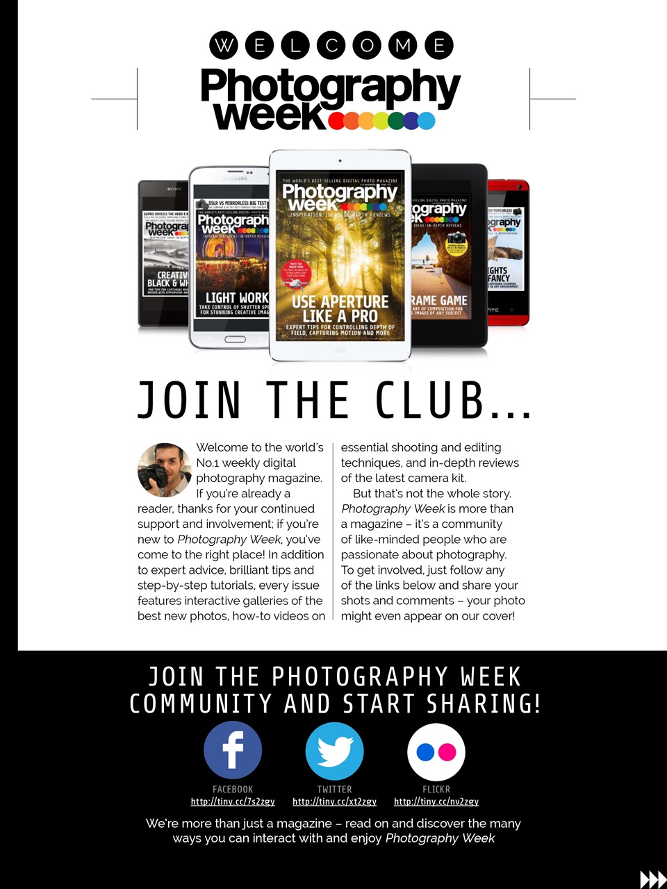 Photography Week Preview Pages