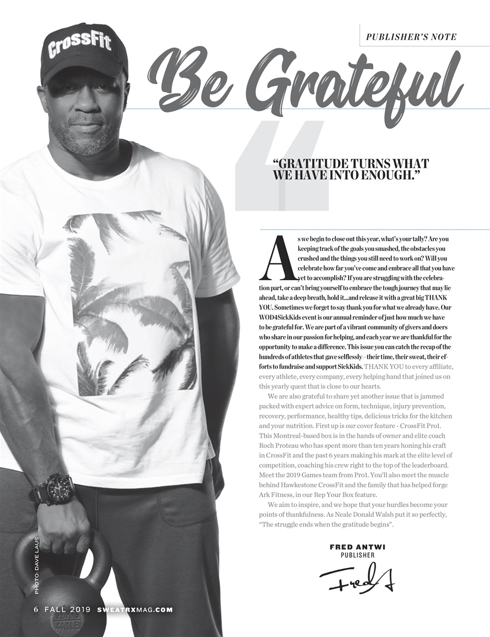 Sweat RX Preview Pages