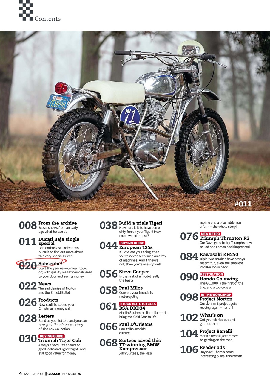 Classic Bike Guide Preview Pages