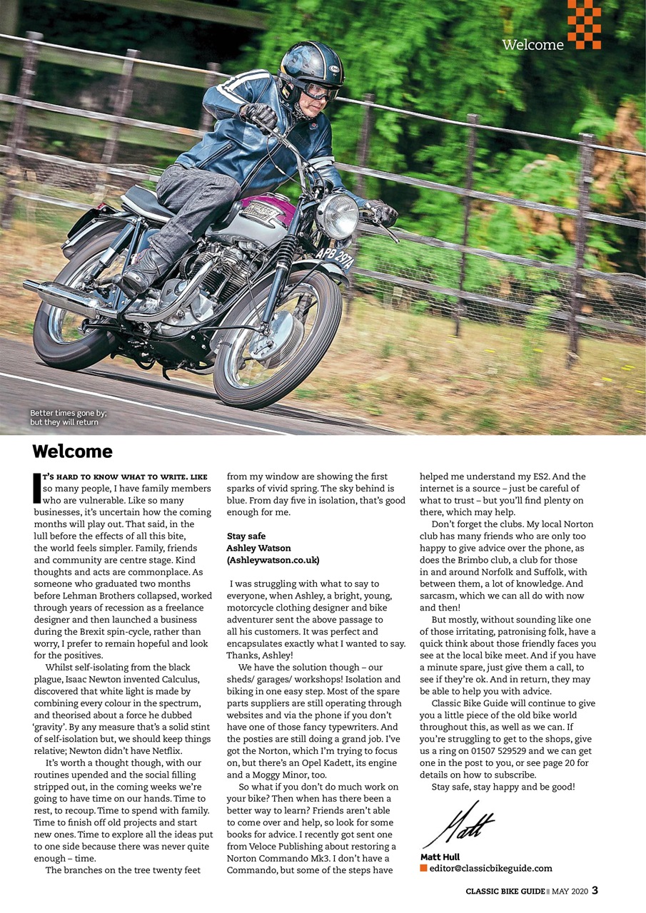 Classic Bike Guide Preview Pages