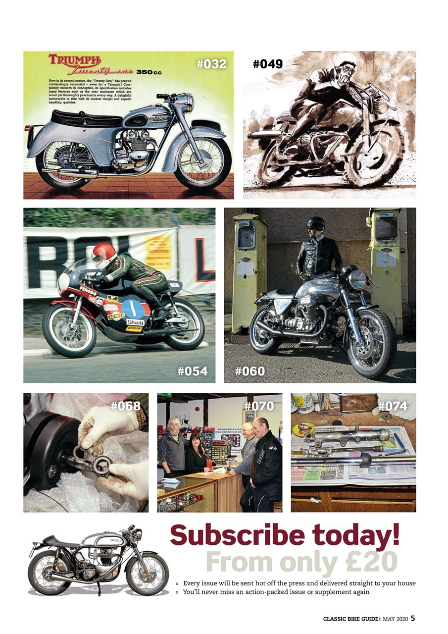 Classic Bike Guide Preview Pages