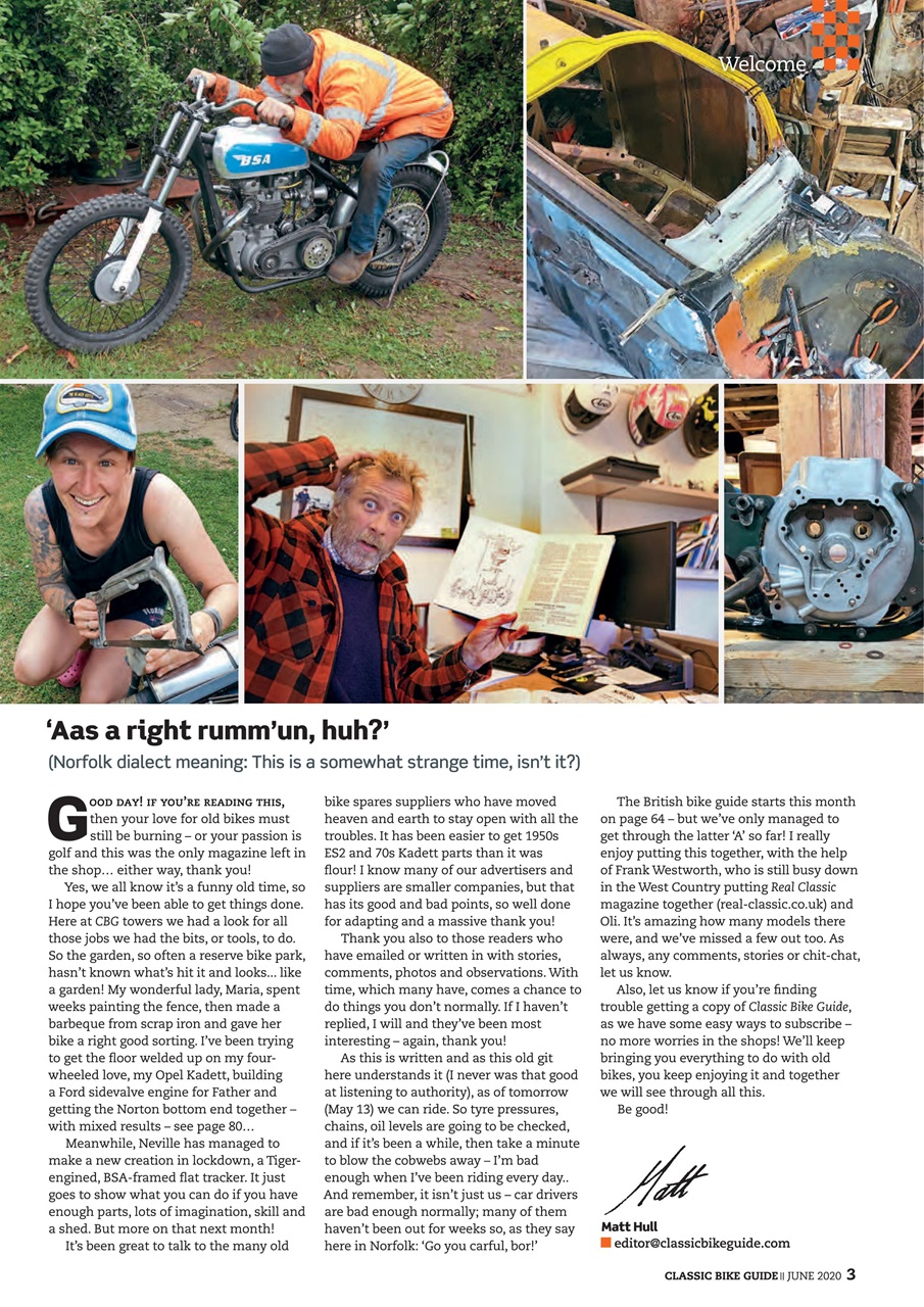 Classic Bike Guide Preview Pages
