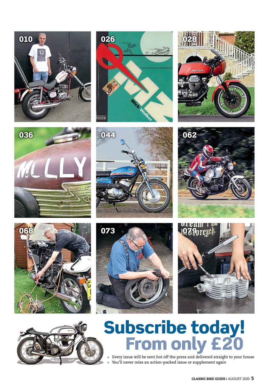 Classic Bike Guide Preview Pages