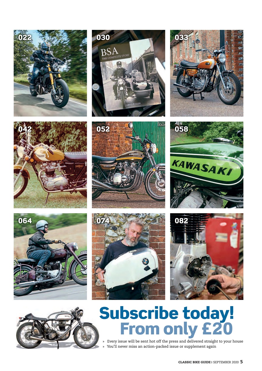 Classic Bike Guide Preview Pages