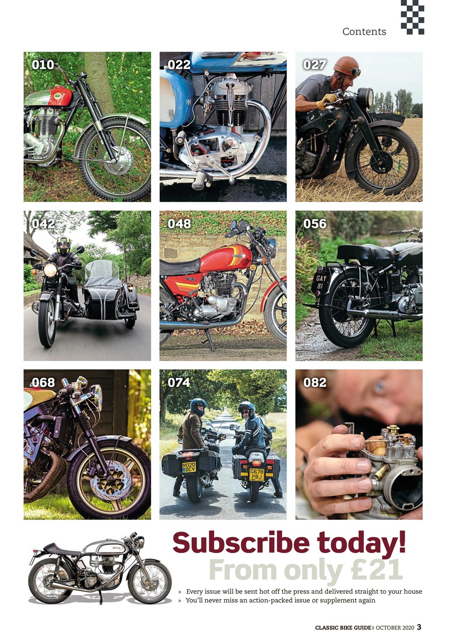 Classic Bike Guide Preview Pages