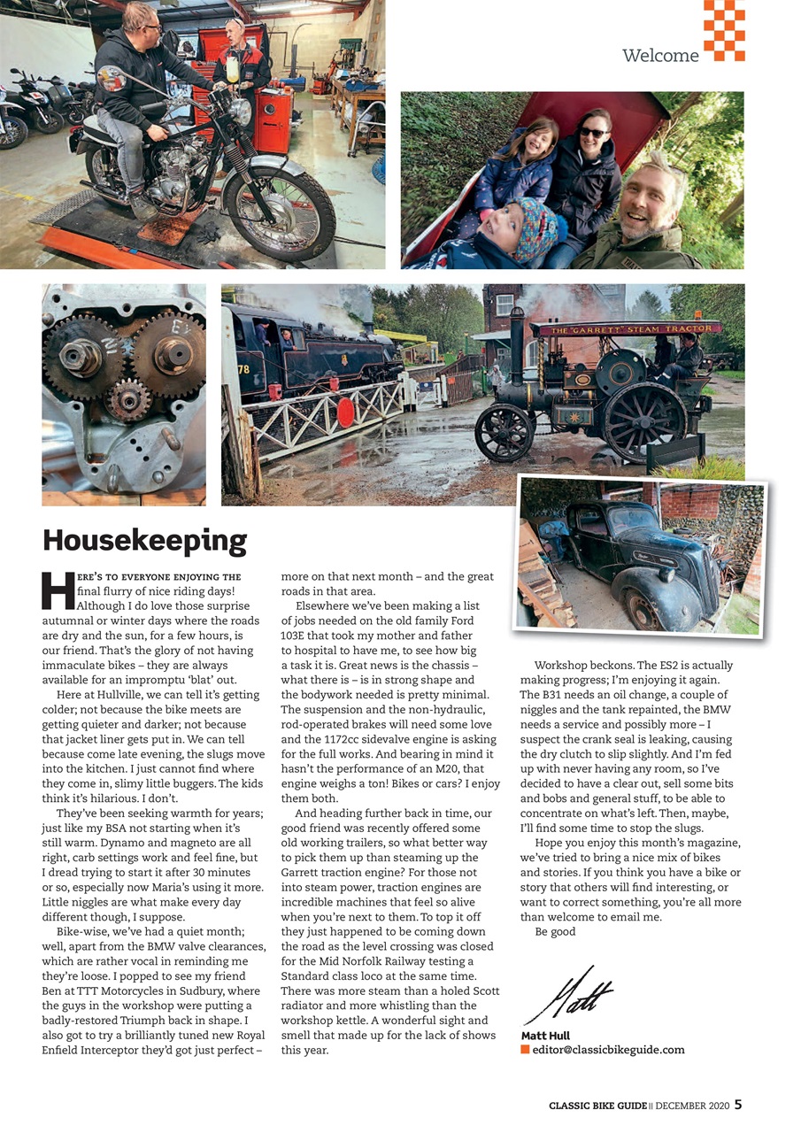 Classic Bike Guide Preview Pages