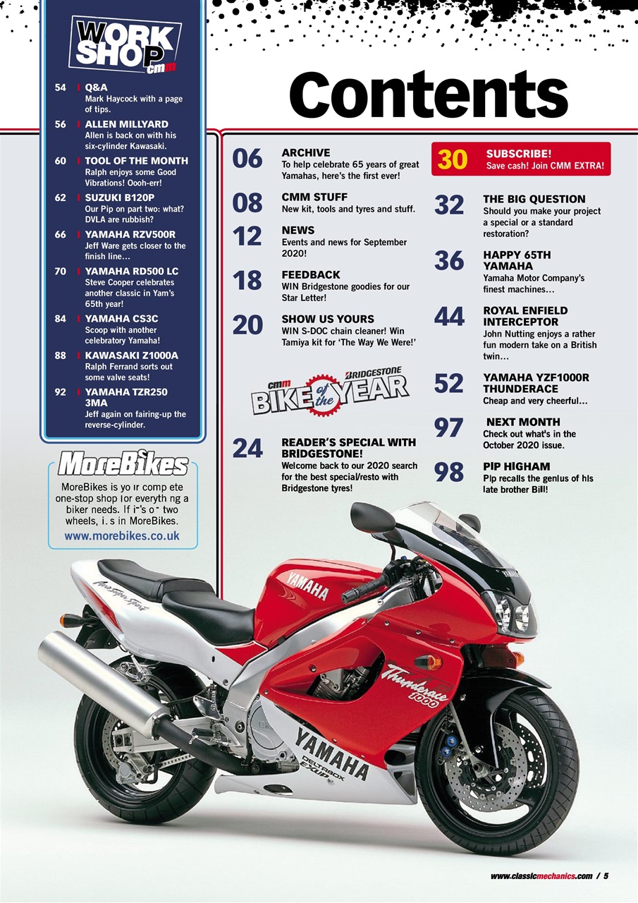 Classic Motorcycle Mechanics Preview Pages