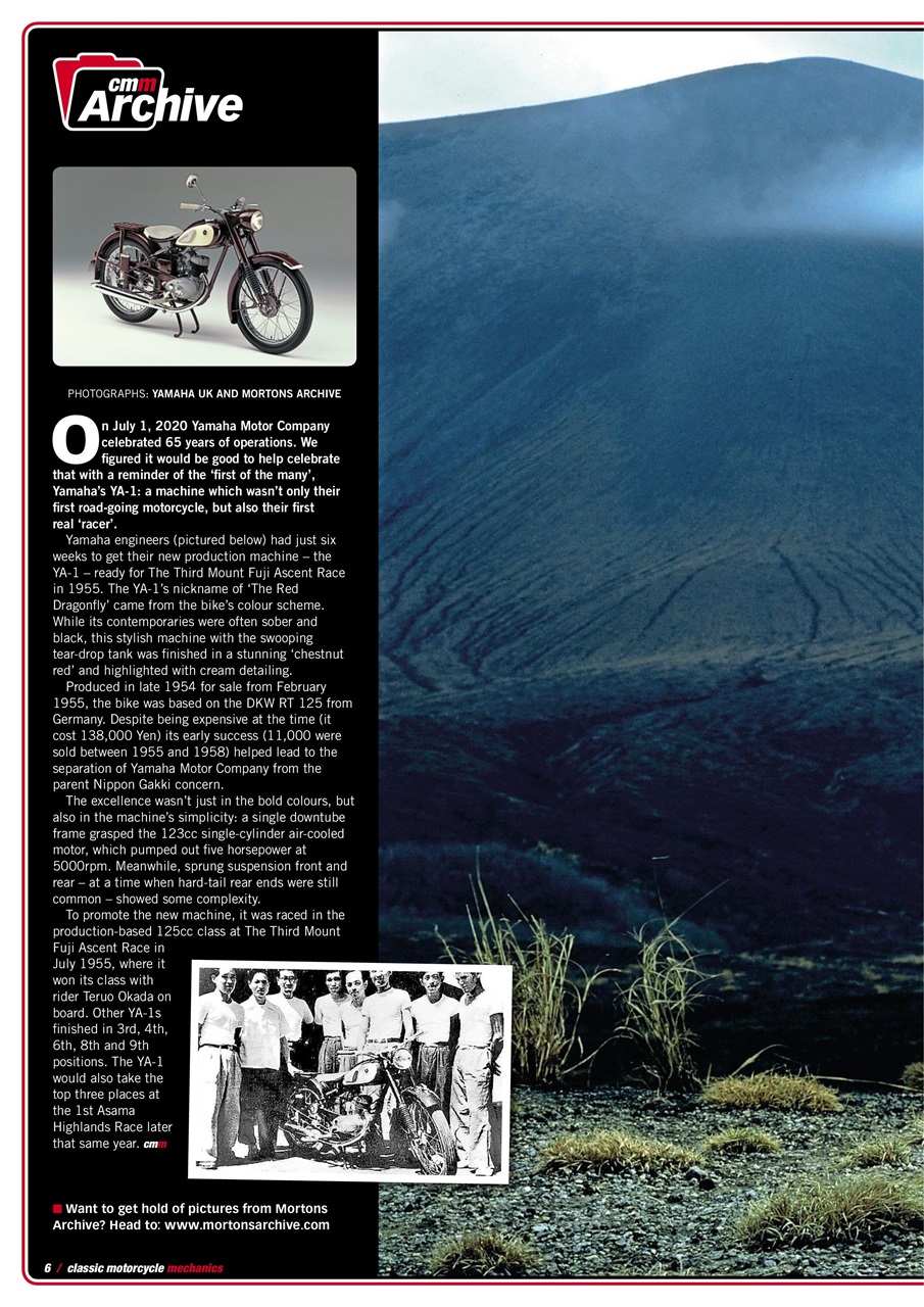 Classic Motorcycle Mechanics Preview Pages