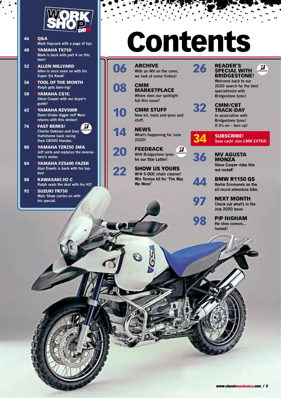 Classic Motorcycle Mechanics Preview Pages
