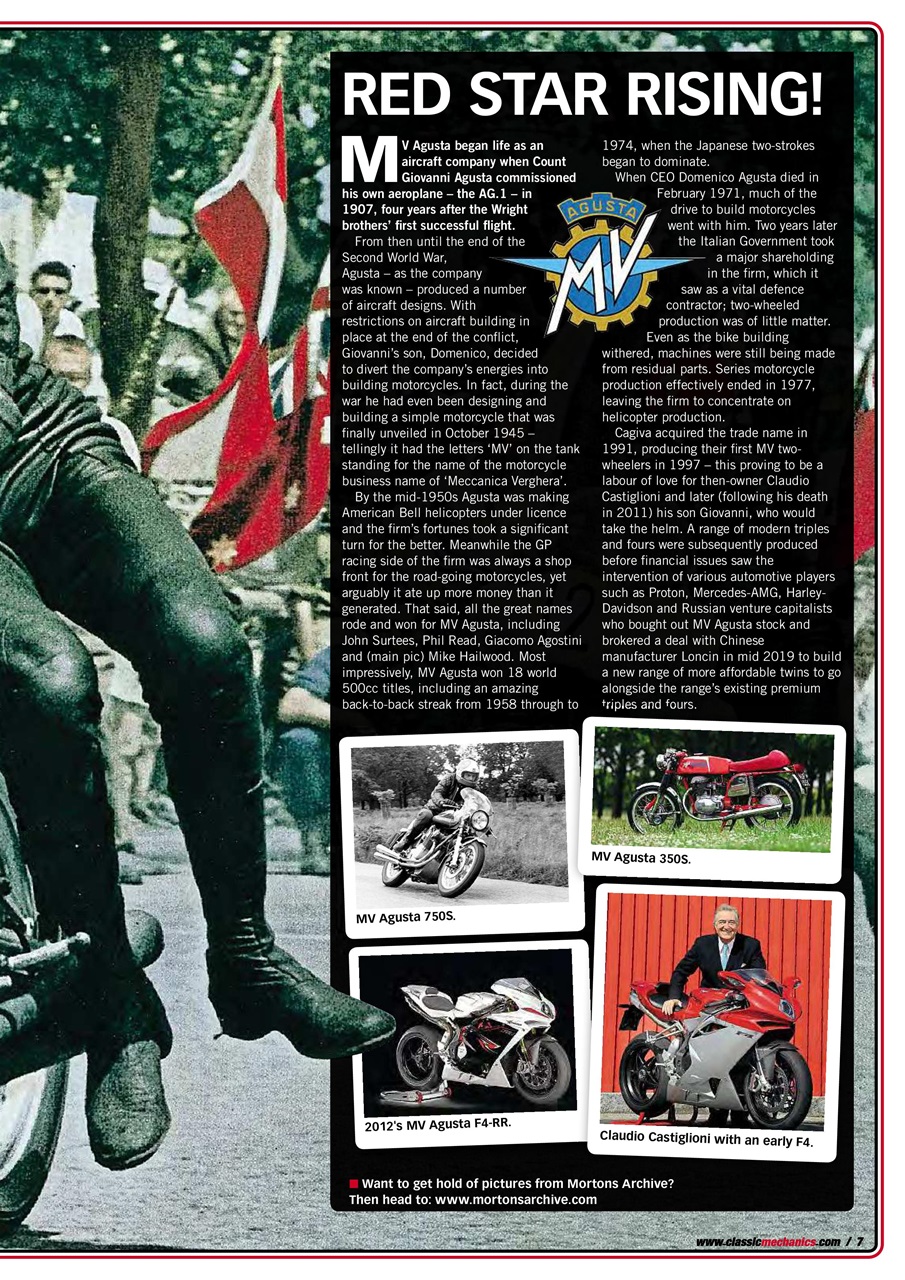 Classic Motorcycle Mechanics Preview Pages