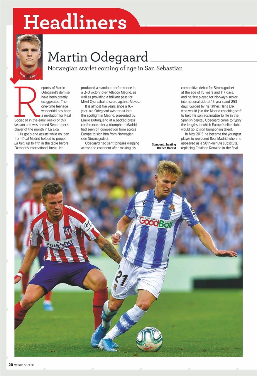 World Soccer Preview Pages
