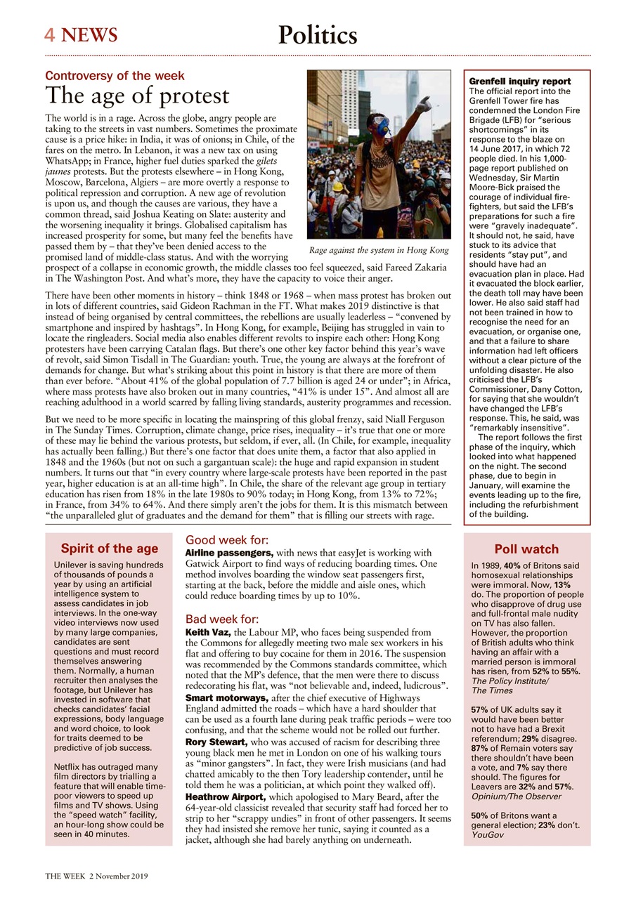 The Week Preview Pages