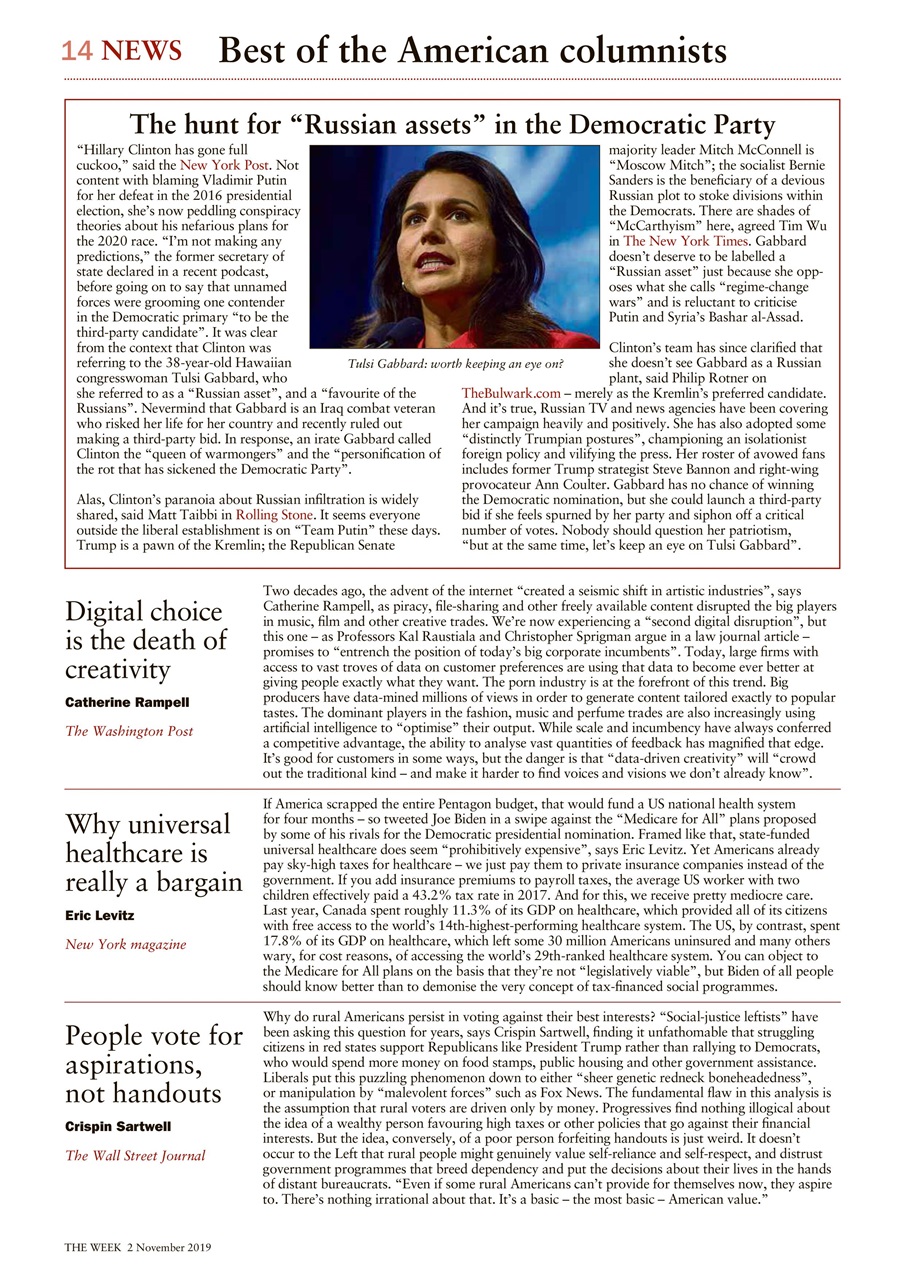 The Week Preview Pages
