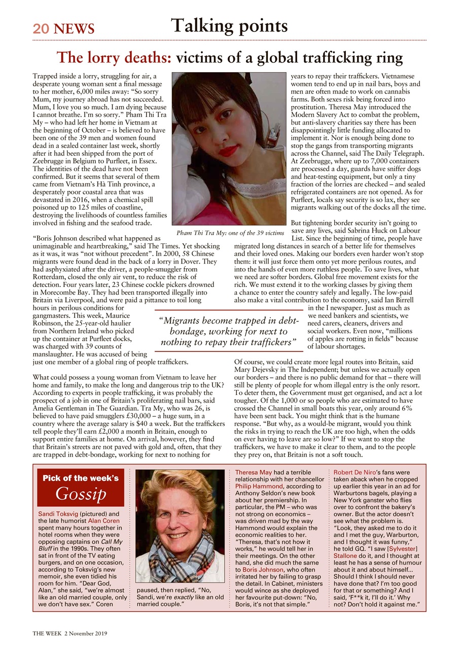The Week Preview Pages