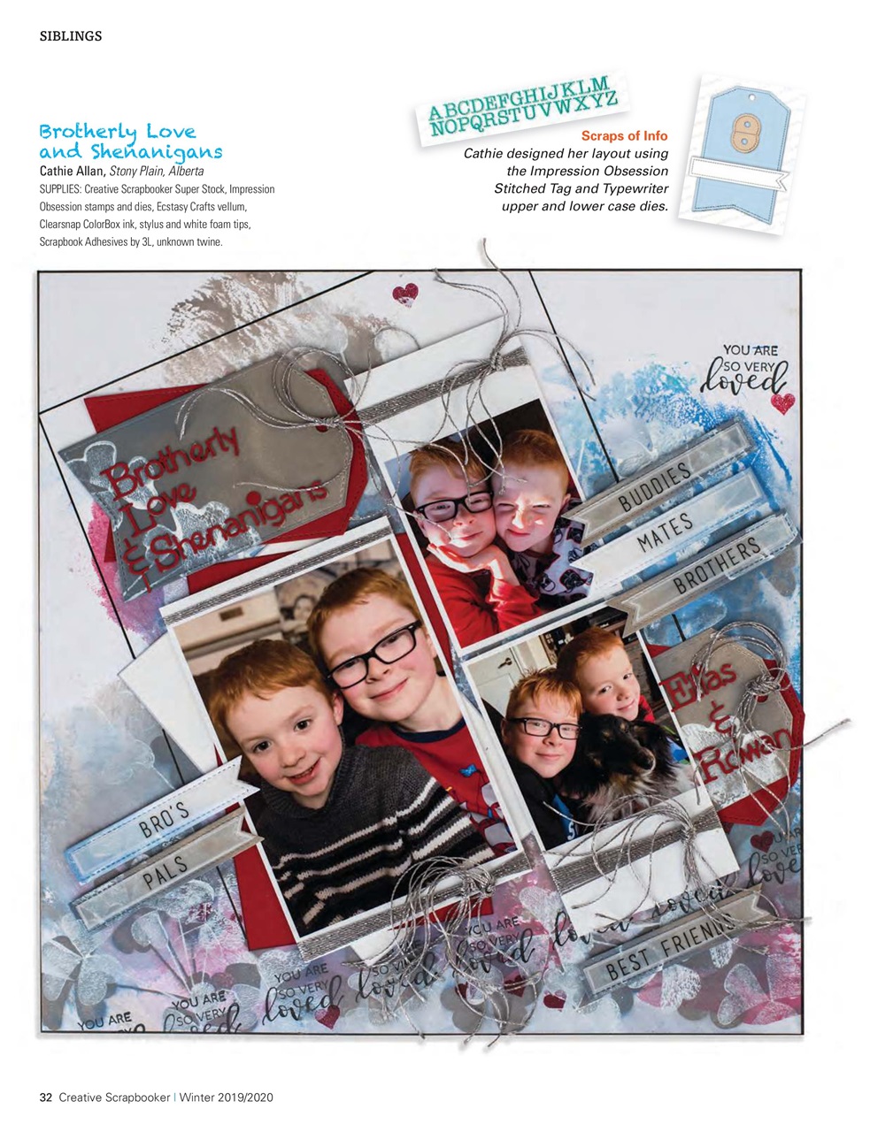 Creative Scrapbooker Preview Pages