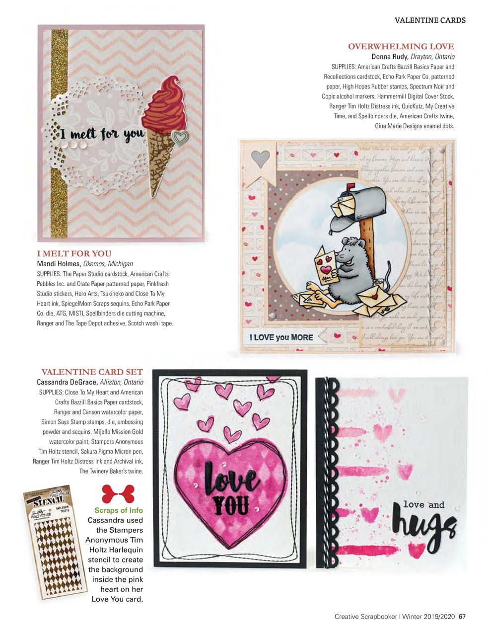 Creative Scrapbooker Preview Pages