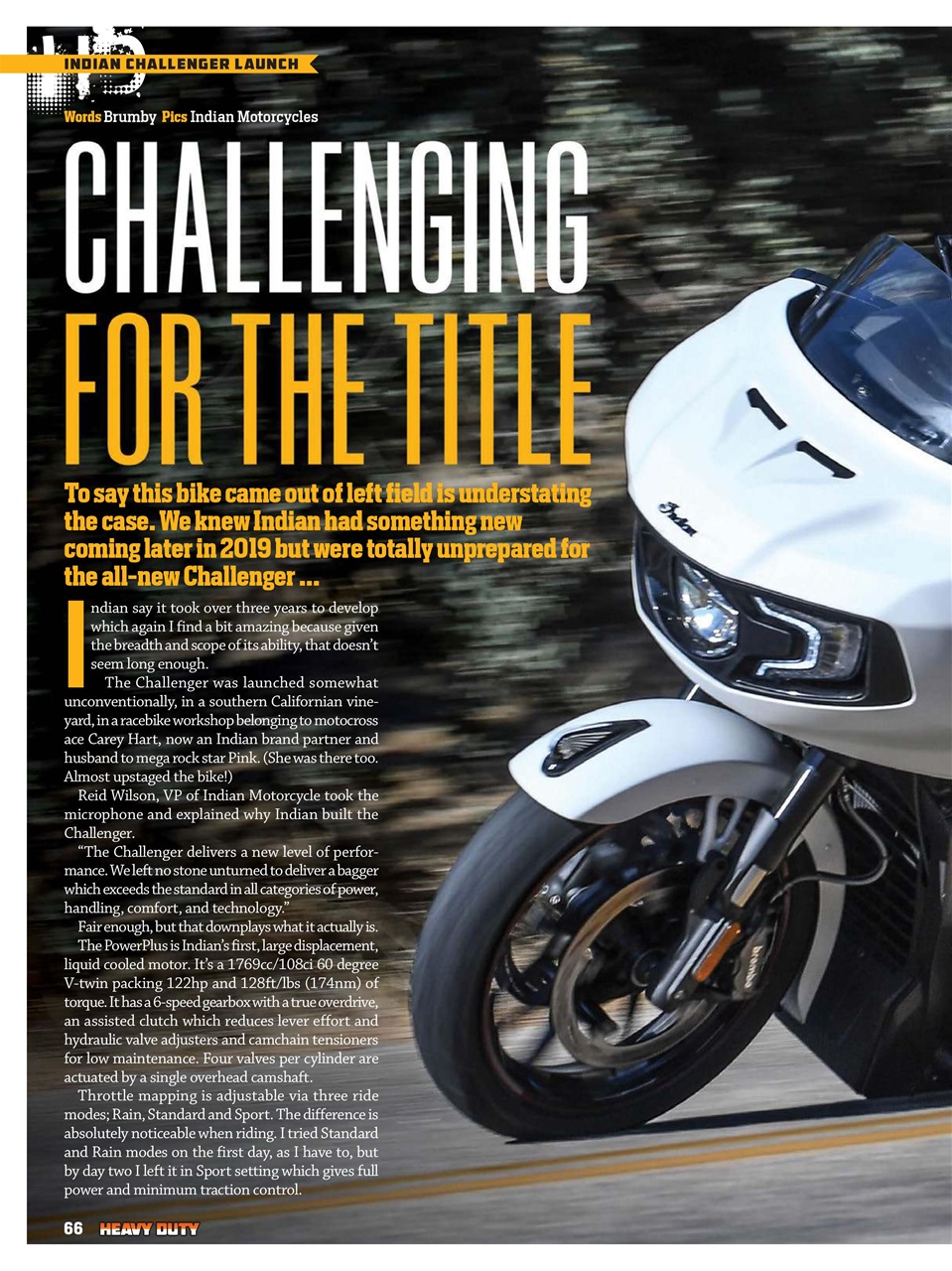 Heavy Duty Preview Pages