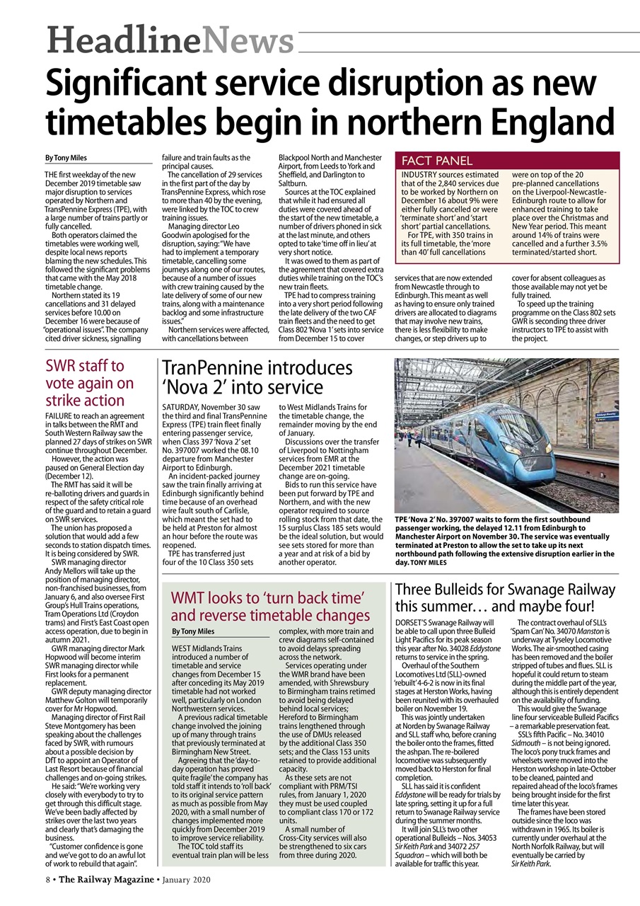 Railway Magazine Preview Pages