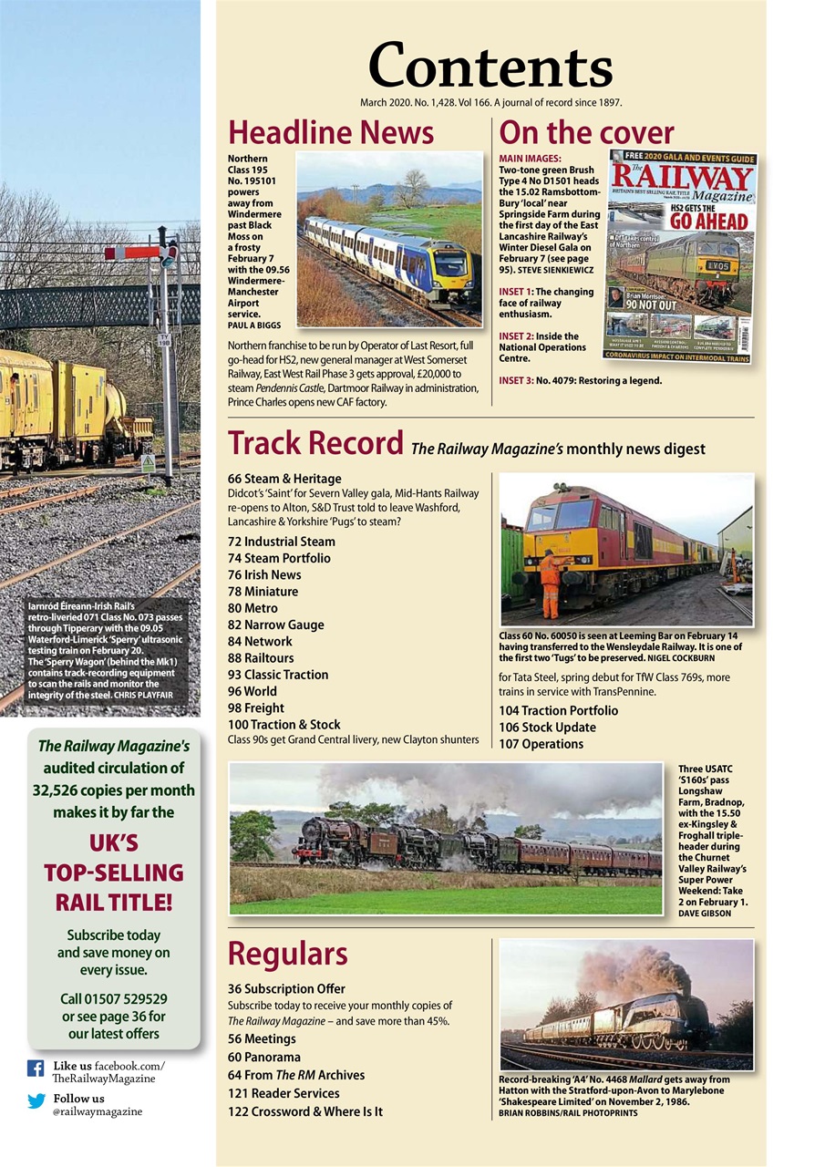 Railway Magazine Preview Pages