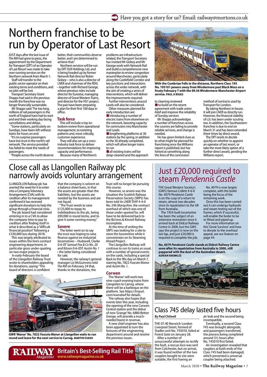Railway Magazine Preview Pages