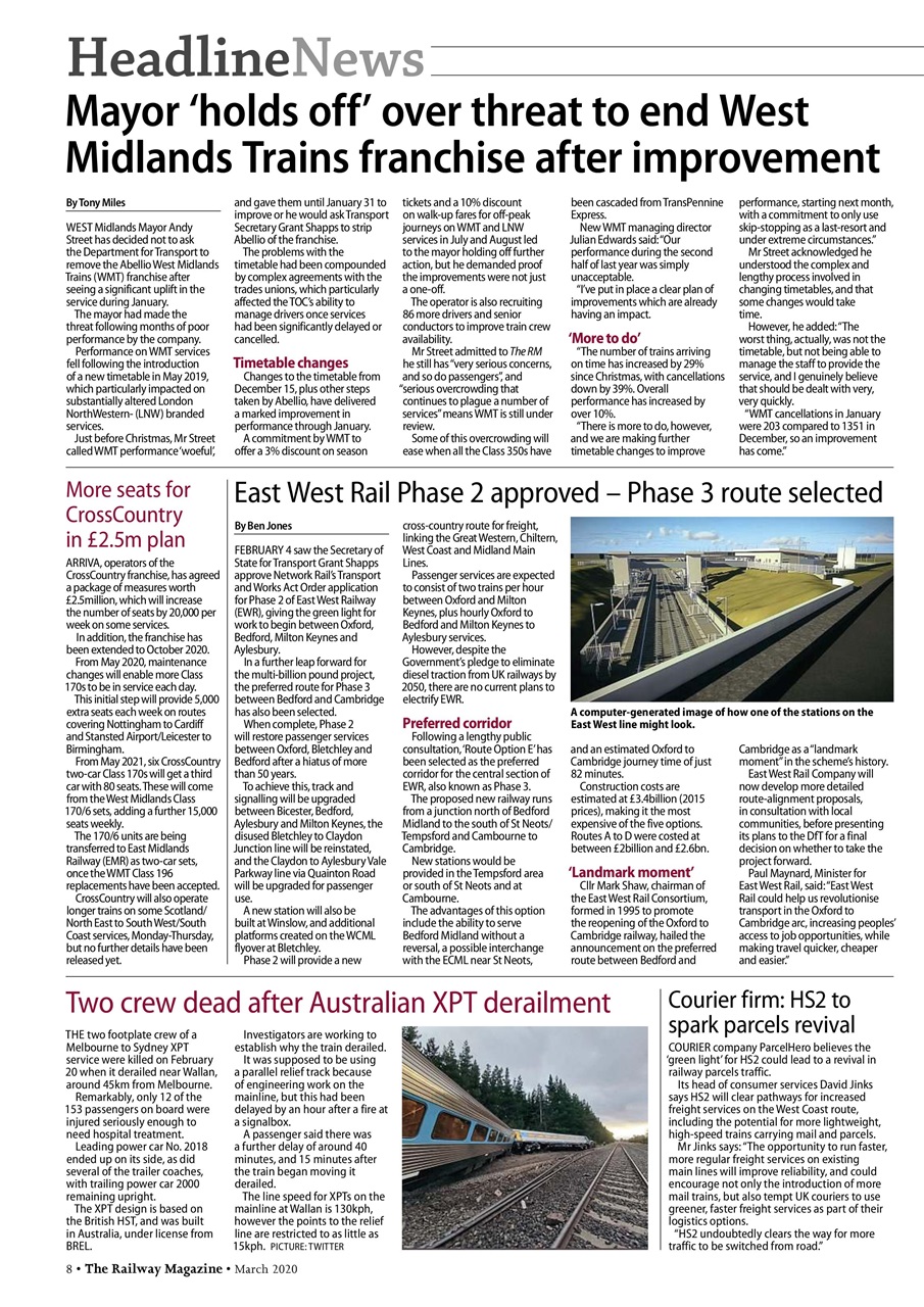 Railway Magazine Preview Pages