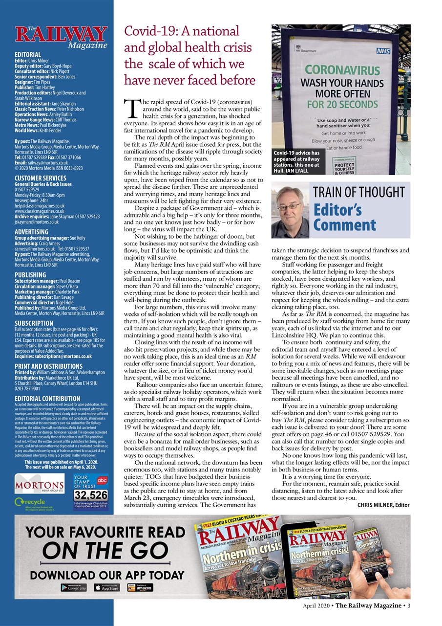 Railway Magazine Preview Pages