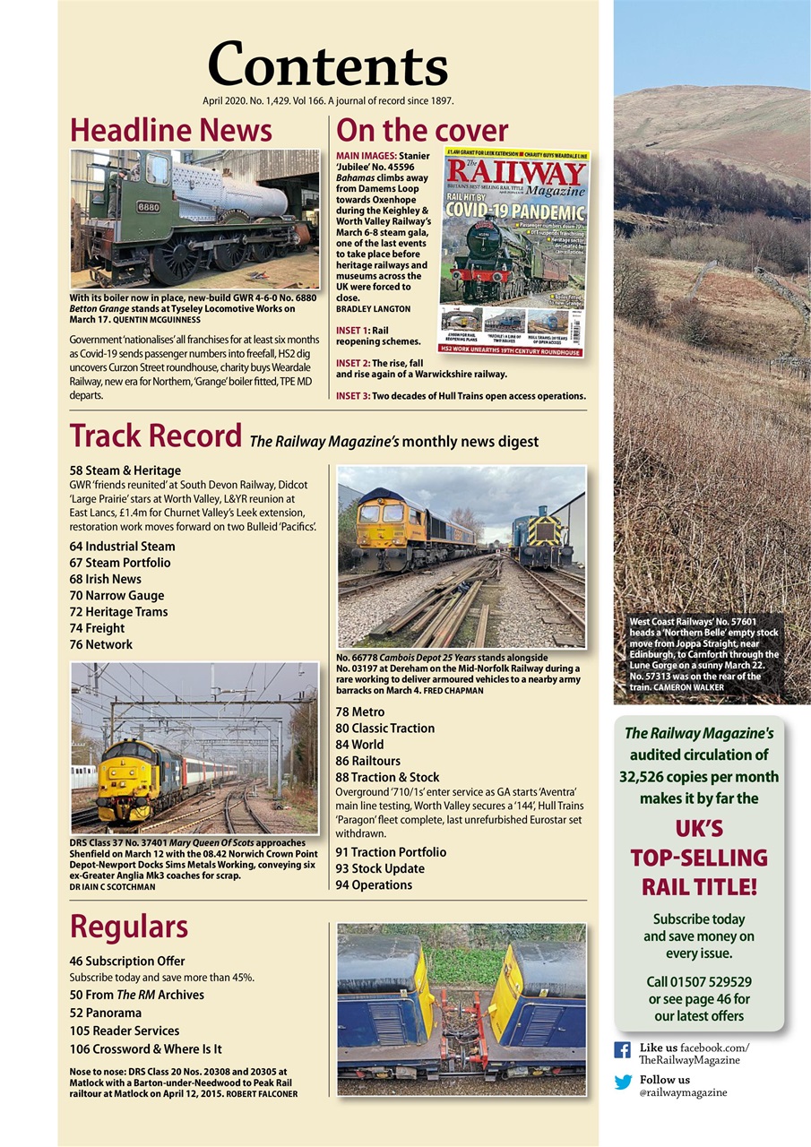 Railway Magazine Preview Pages