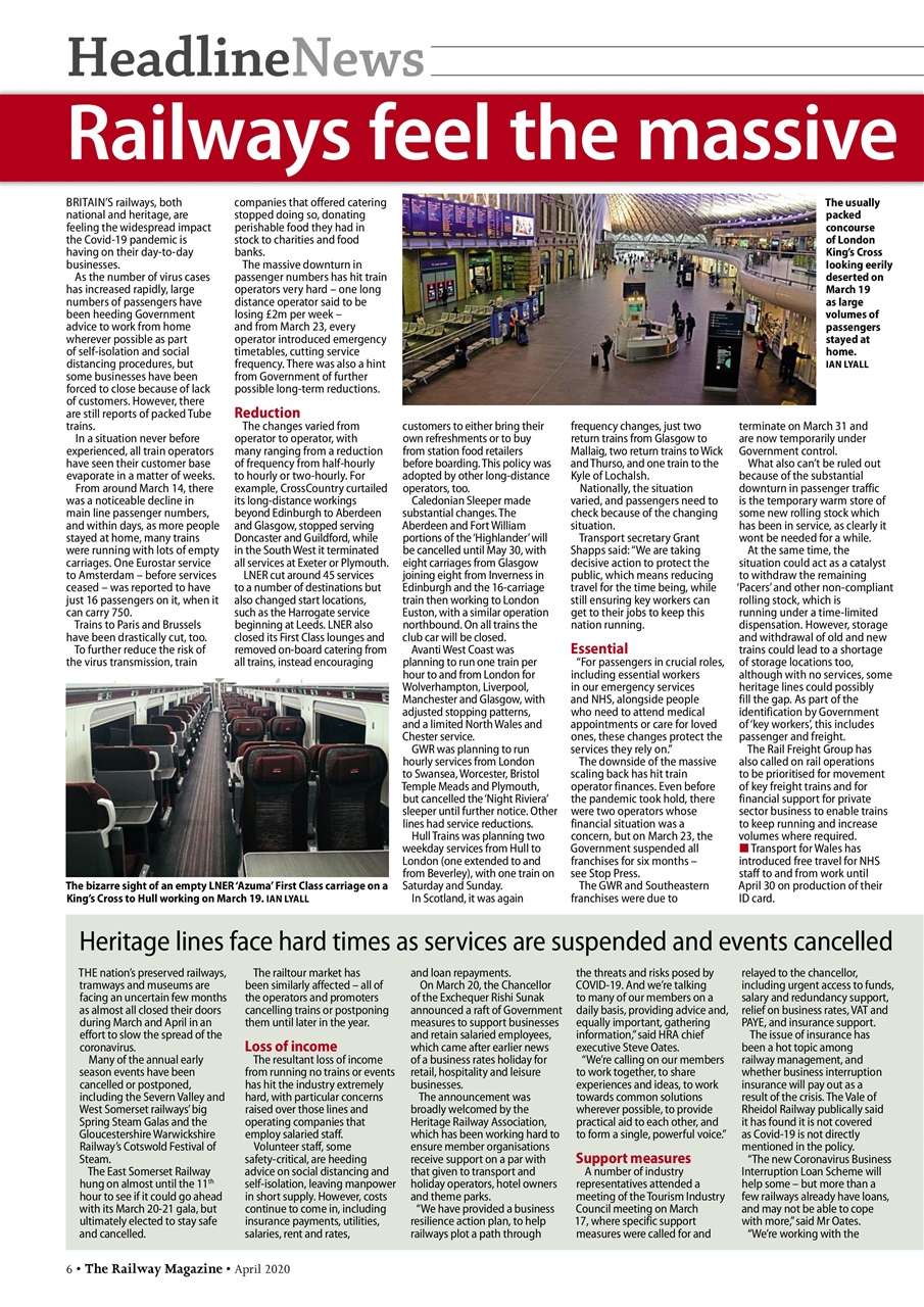 Railway Magazine Preview Pages