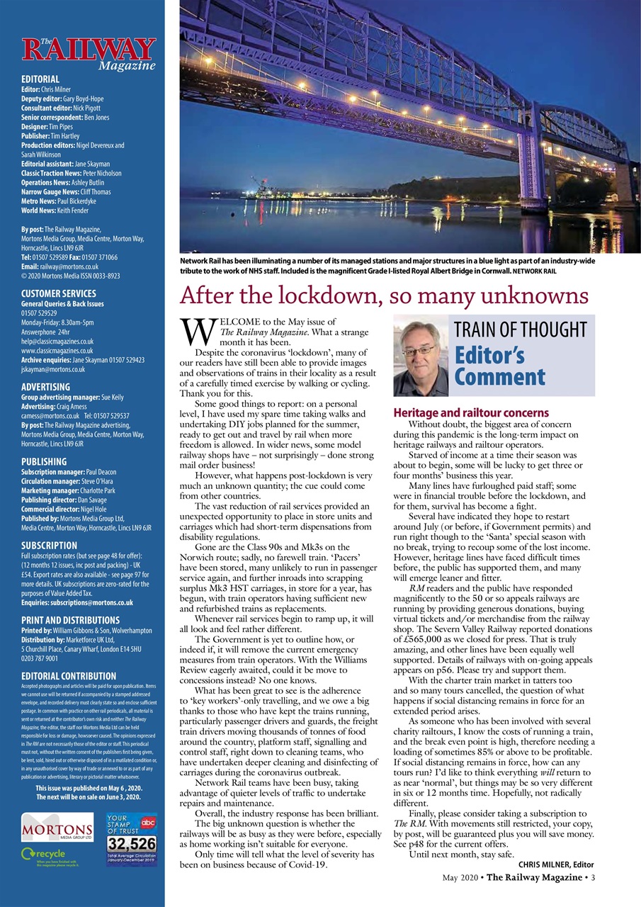 Railway Magazine Preview Pages