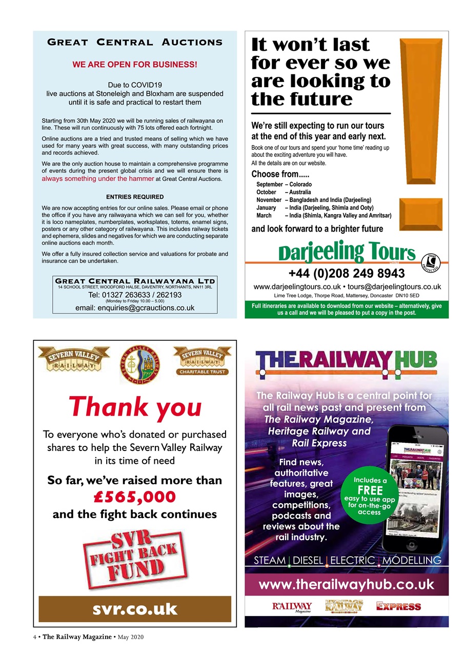 Railway Magazine Preview Pages